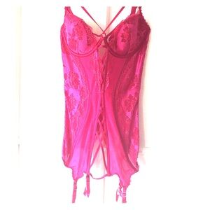 Victoria's Secret Pink Lace Chemise